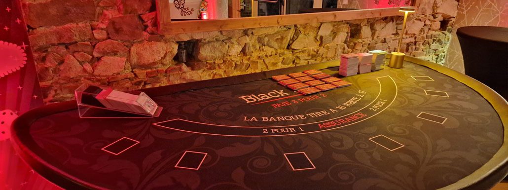 Table de Casino du Black Jack