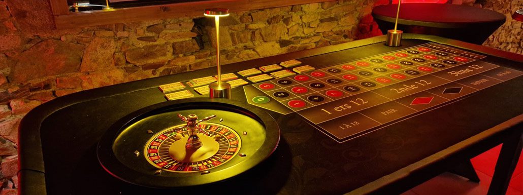 Table de casino de la Roulette Anglaise